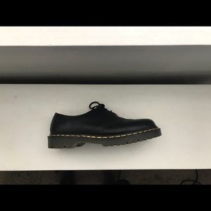 Original Black Dr Martens Leather Oxford Shoes